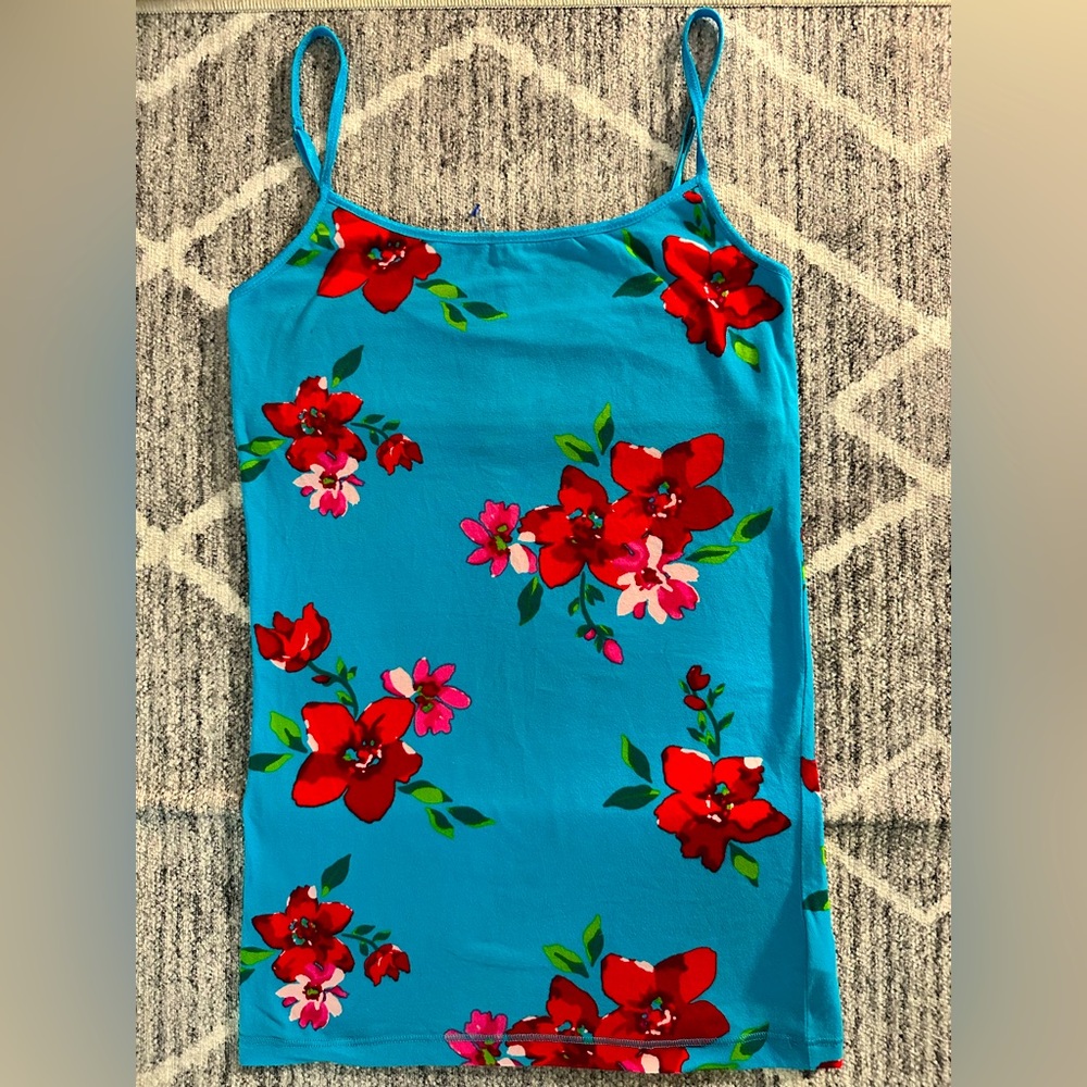 AEROPOSTALE | Stretch| Floral tank| Size medium